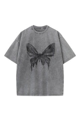 Vintage Short-sleeved Retro T-shirt