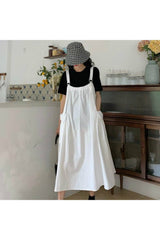 Vintage Sleeveless Long Dress