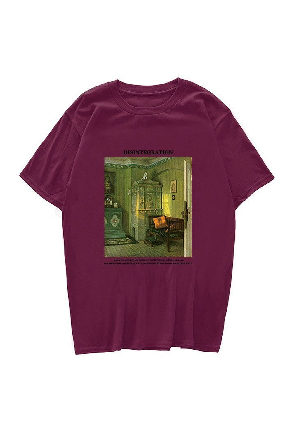Vintage T-Shirt mit kreativem Print 