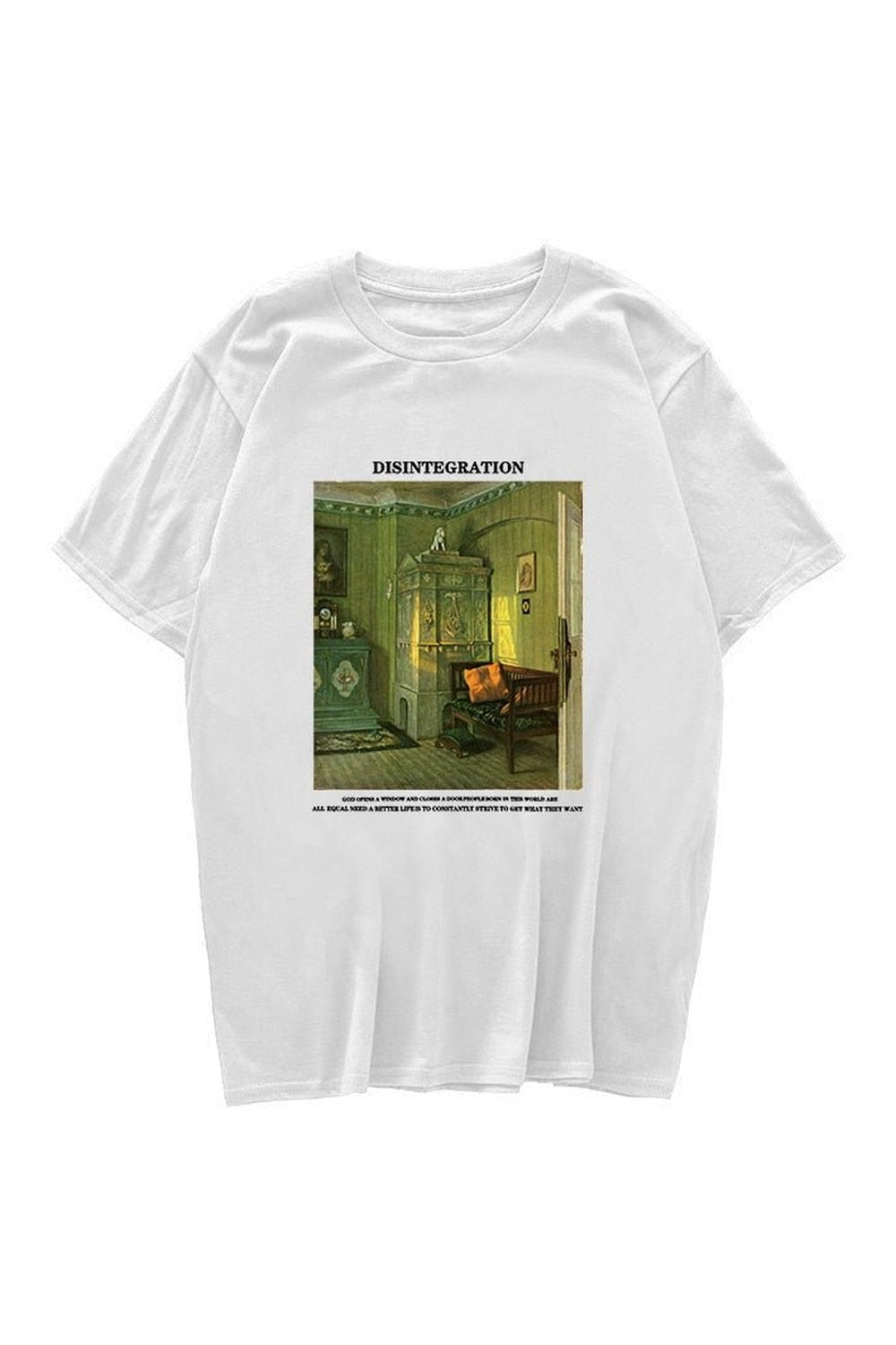 Vintage T-Shirt mit kreativem Print 