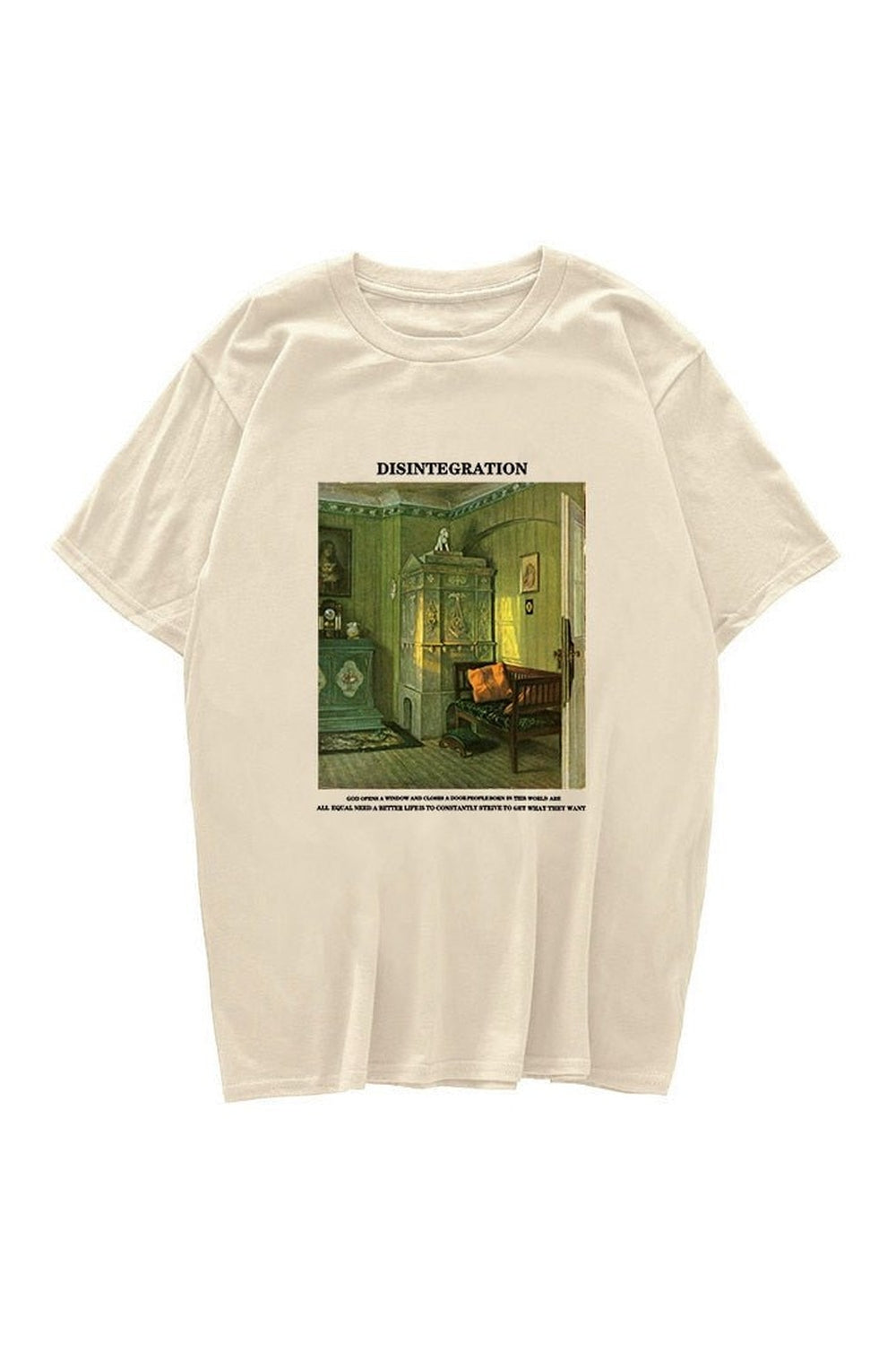 Vintage T-Shirt mit kreativem Print 