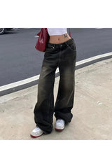 Vintage Washed Baggy Jeans