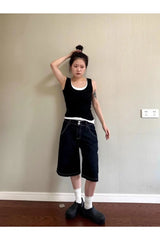 Vintage Wide Leg Shorts