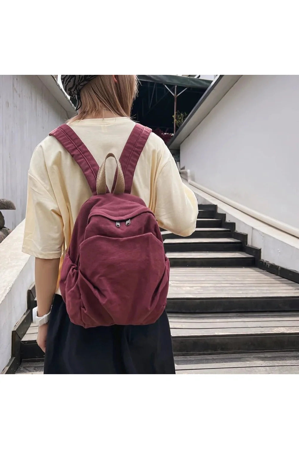 Vintage Wine Backpack