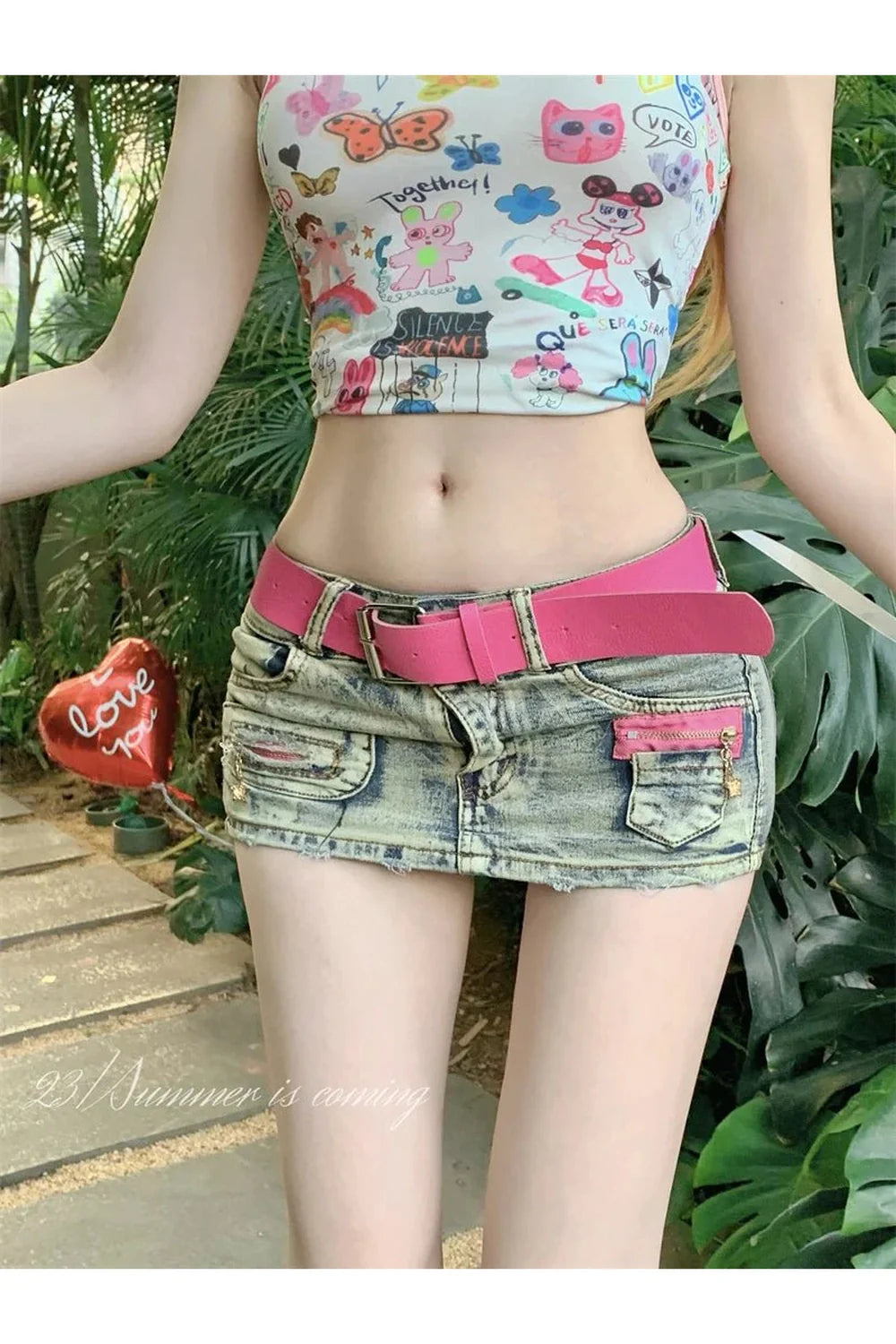 Vintage Y2K Denim Mini Shorts