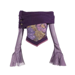 Violet Witch Velvet Top