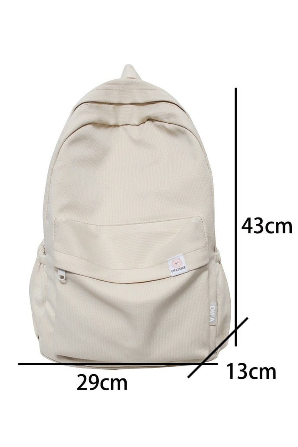 Sac à dos de voyage en nylon imperméable