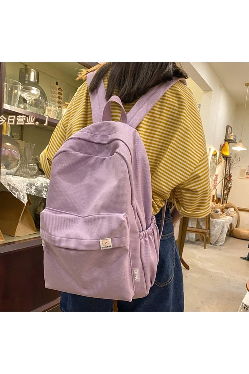 Sac à dos de voyage en nylon imperméable