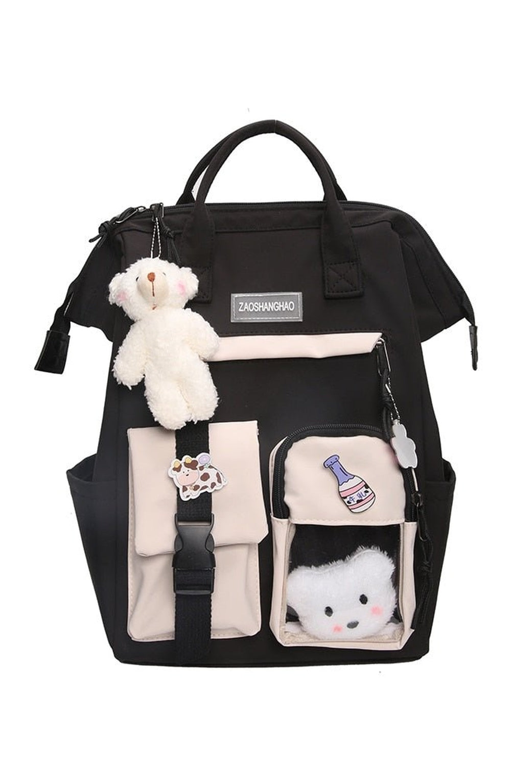 Sac à dos mignon imperméable aux couleurs pastel