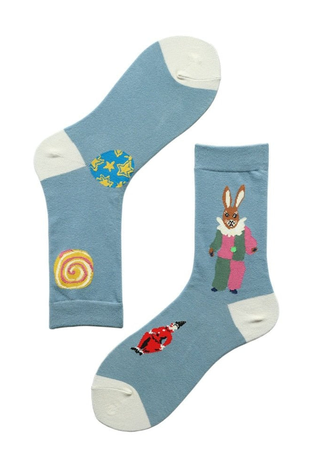 Weirdcore Fairy Tale Socks