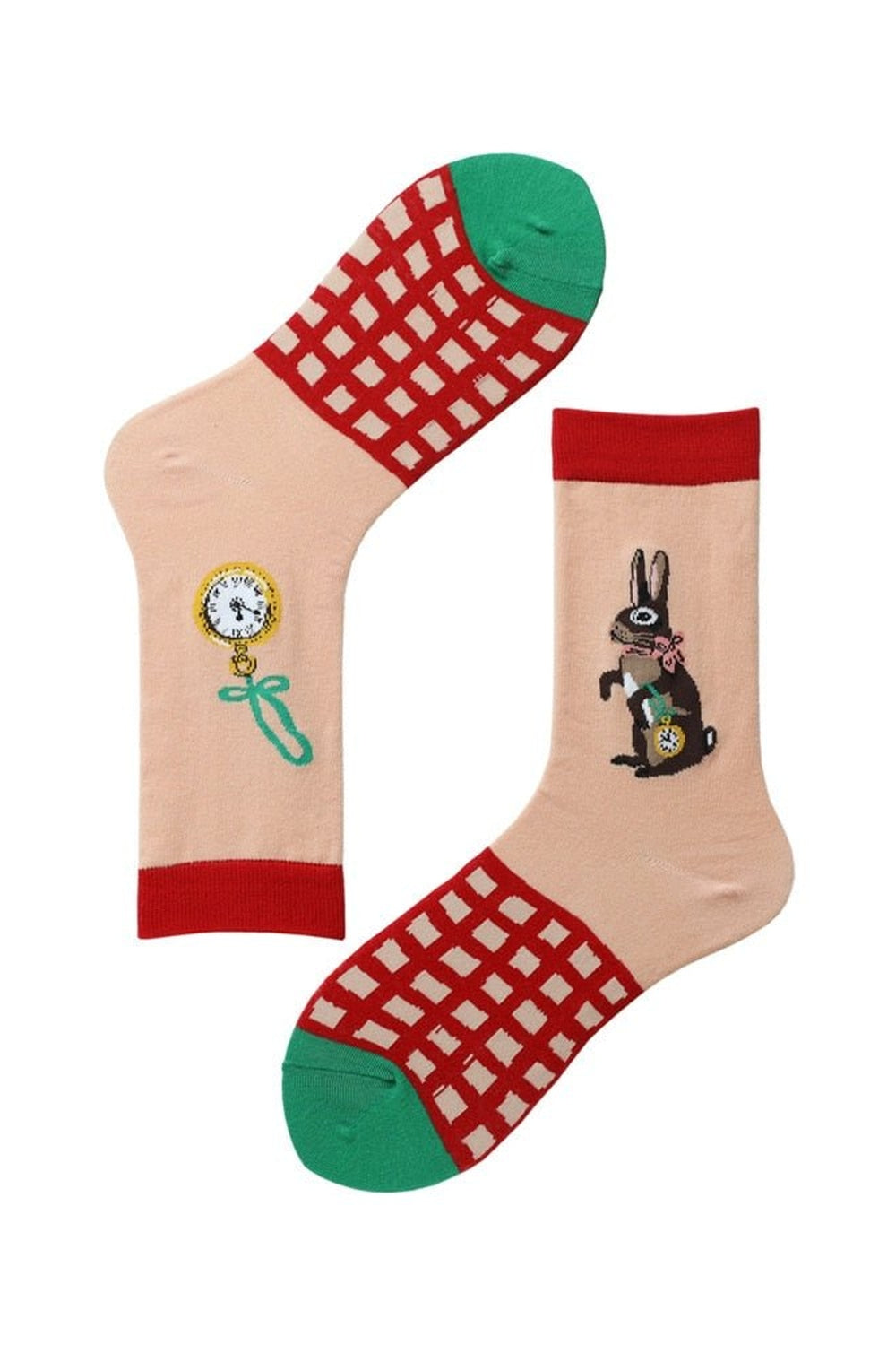 Weirdcore Fairy Tale Socks