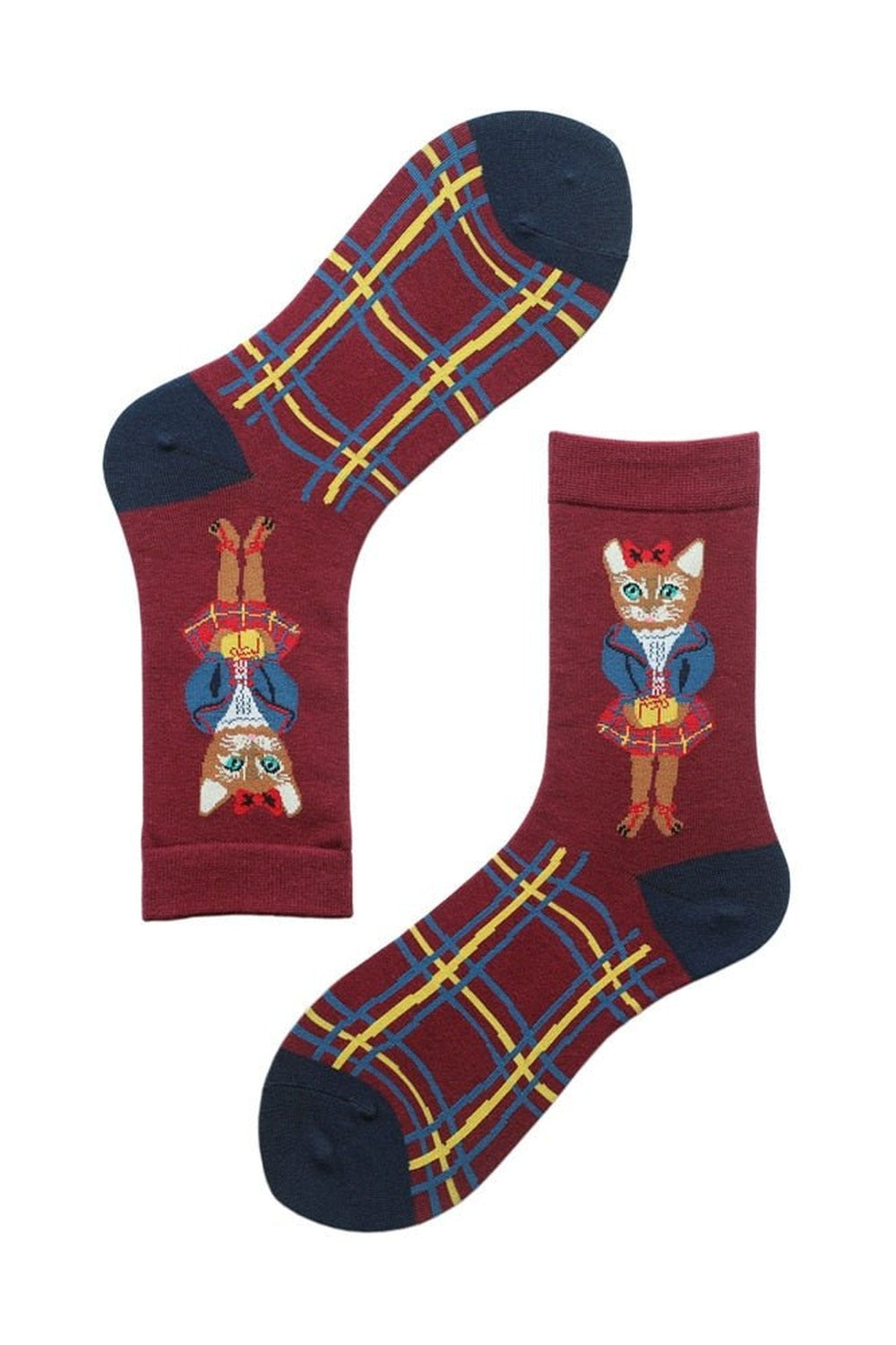 Weirdcore Fairy Tale Socks