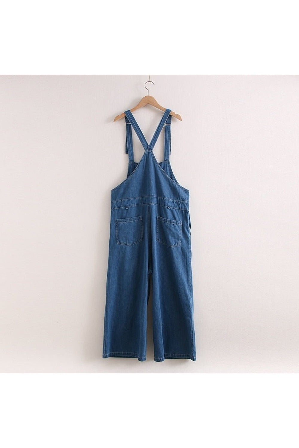 Weirdcore Style Denim Jumpsuit