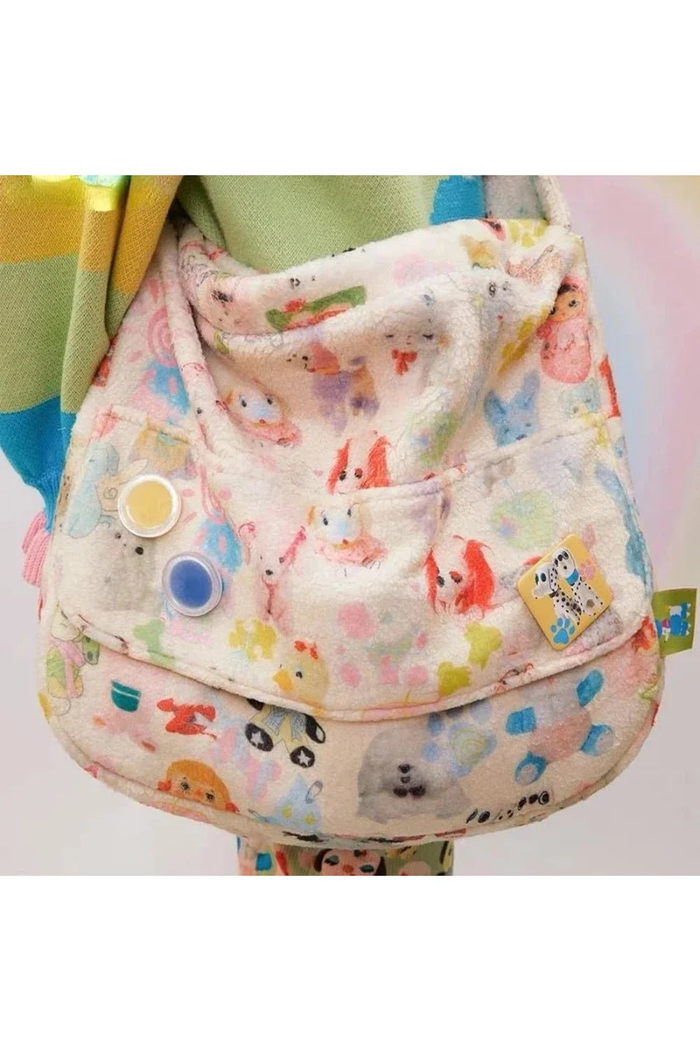 Whimsical Wonderland Plush Bag