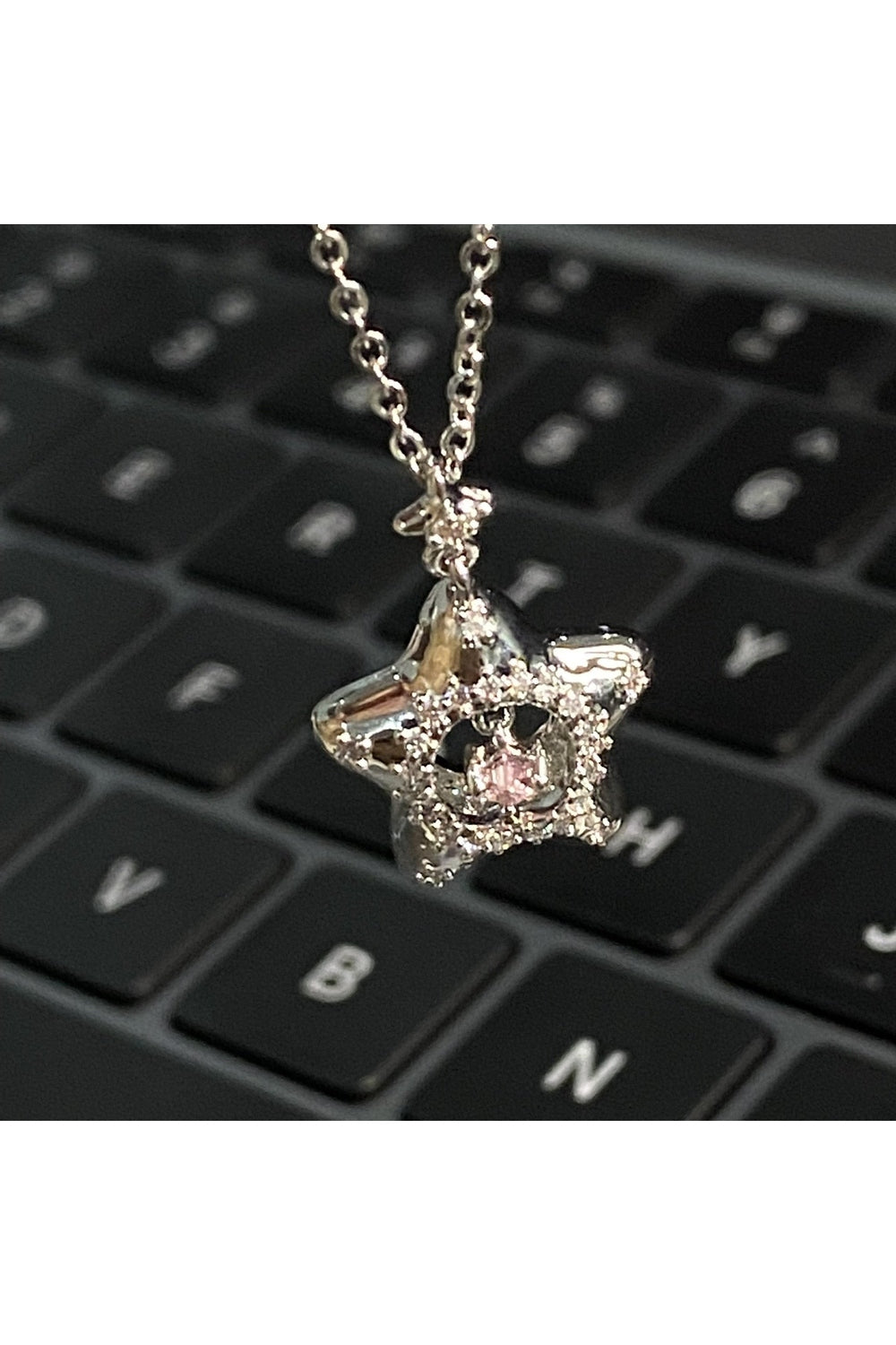 Collier de clavicule étoile à souhaits