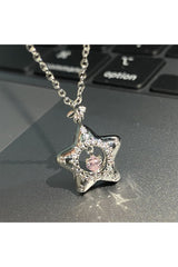 Collier de clavicule étoile à souhaits
