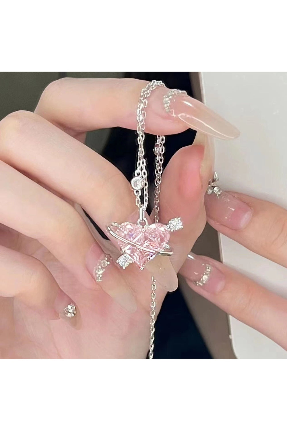 Collier de clavicule étoile à souhaits