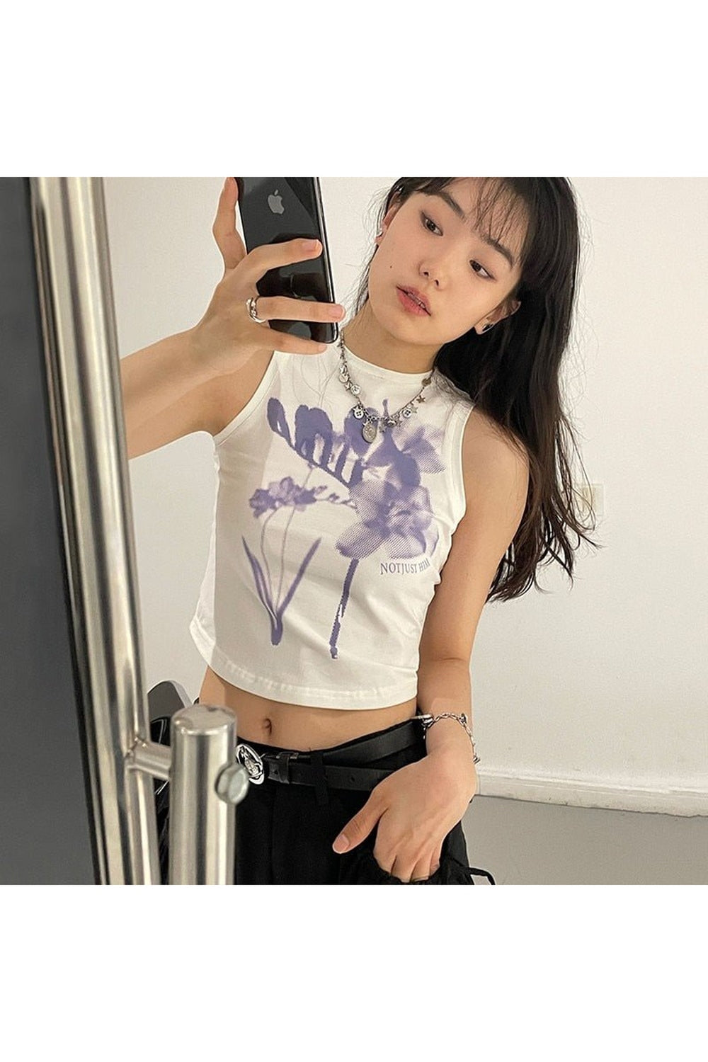 Y2k Aesthetics Tank Tops
