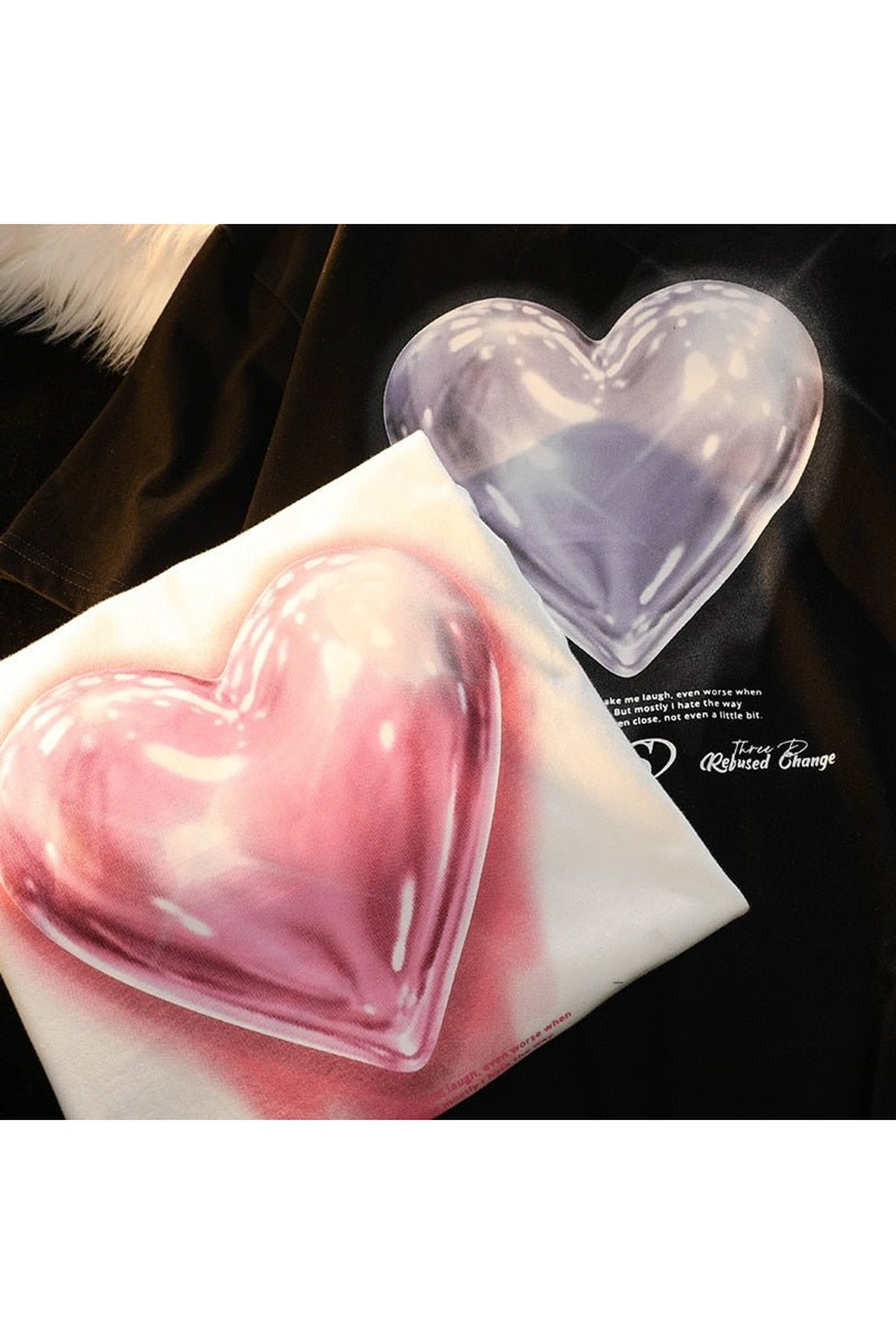 Y2k Bright Heart T-shirt