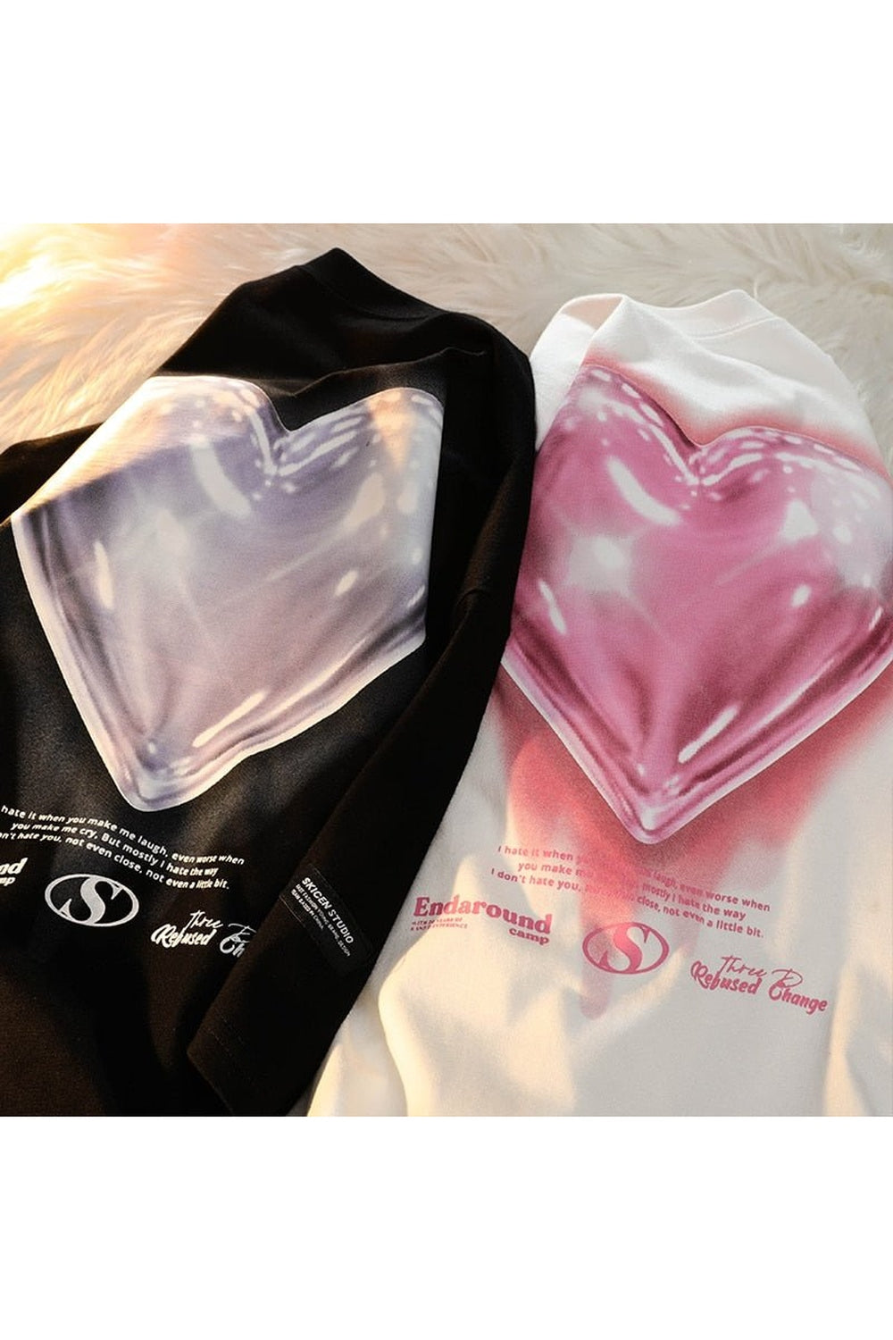 Y2k Bright Heart T-shirt