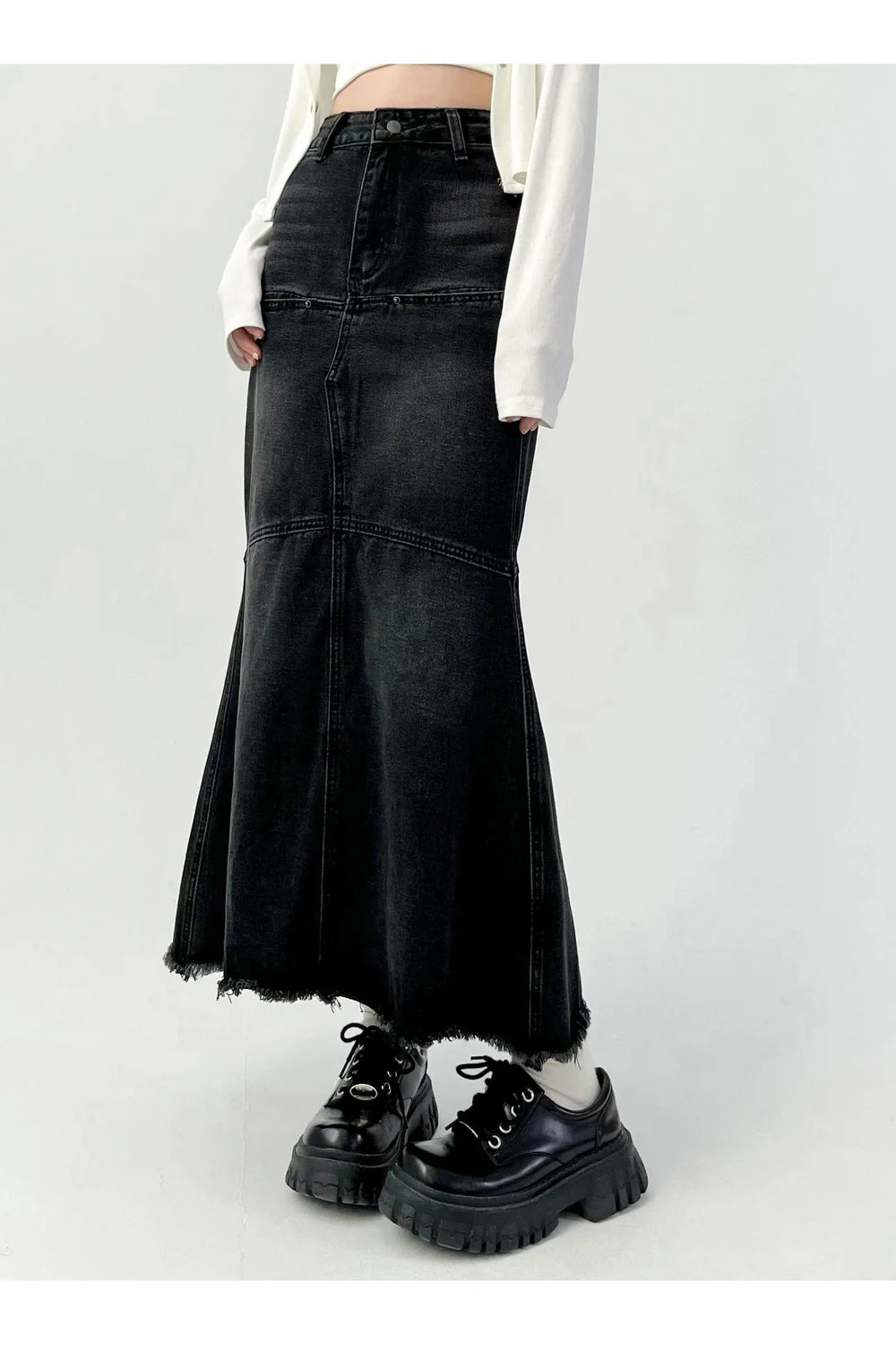 Y2k Denim Mädchenrock