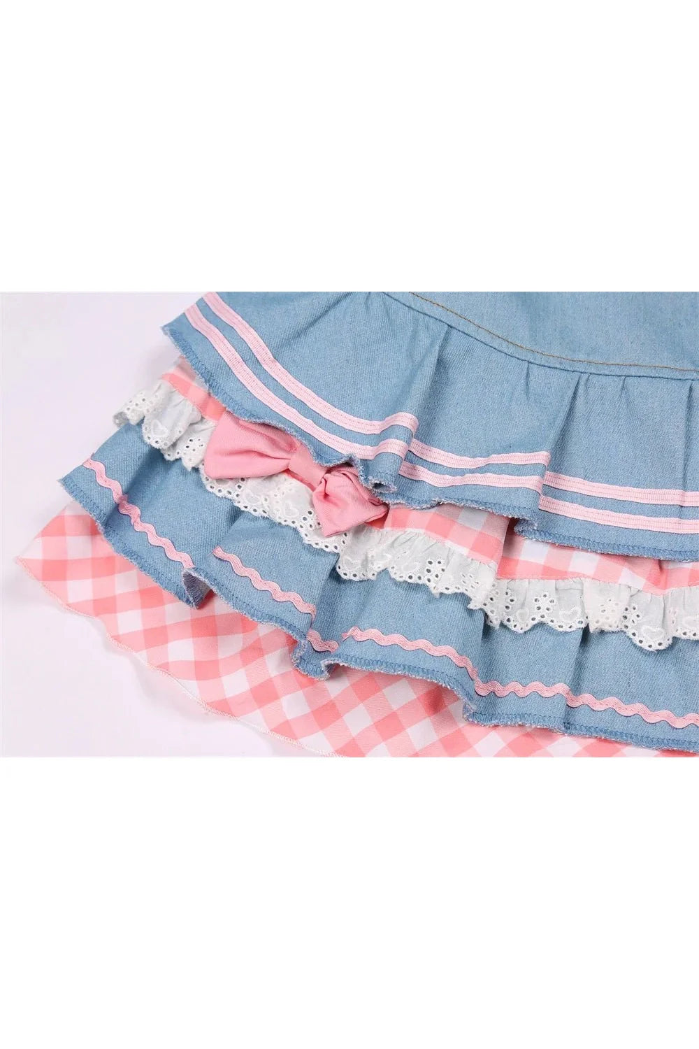 Y2K Kawaii Denim Minirock