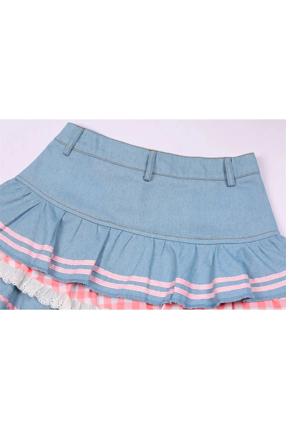 Y2K Kawaii Denim Minirock