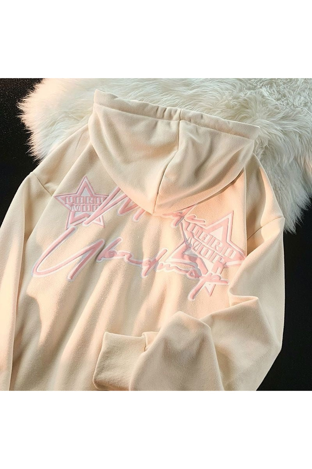 Fall Y2k Star Zip Up Hoodie