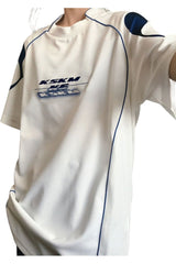 T-shirt surdimensionné style streetwear Y2K