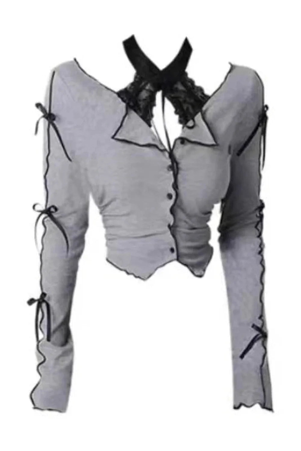 Y2k Top + Rock Zweiteiliges Set