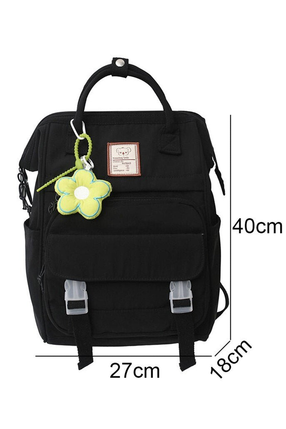 Yellow College Laptop Backpack