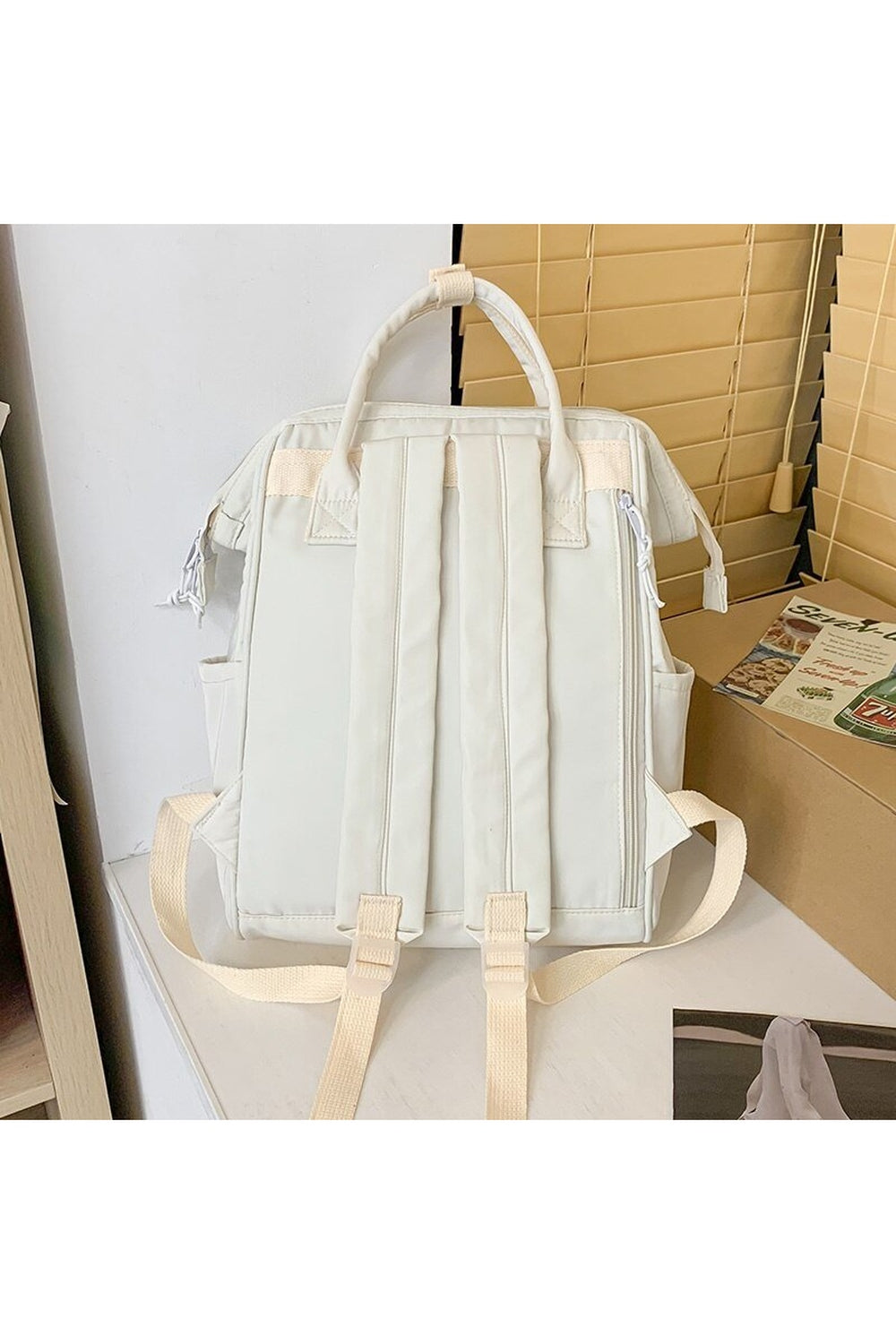 Yellow College Laptop Backpack