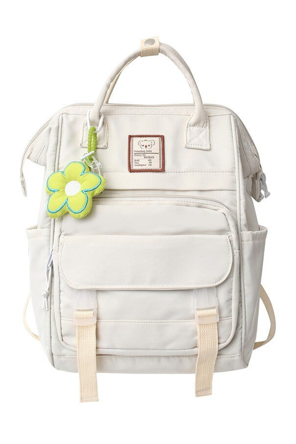 Yellow College Laptop Backpack