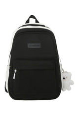 Gelber Schulrucksack für die Reise